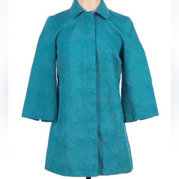 🩵 HOST PICK 🩵 3/4 Sleeves Lightweight Blue Coat - Picture 2 of 10